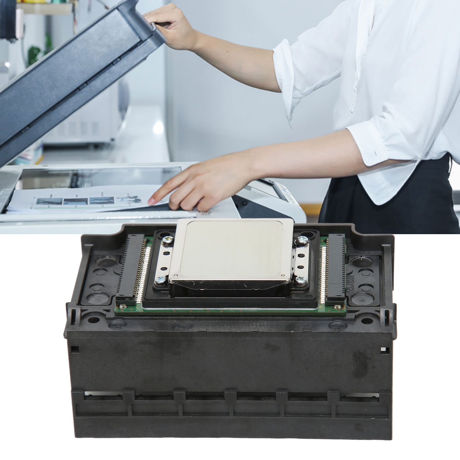 Uv Flatbed Printer - Testina di stampa a 6 colori
