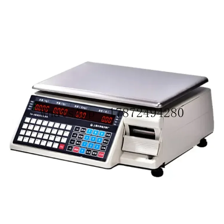 Commercial Printing Machine Price - Bilancia Commerciale con Stampante Barcode, Calcolo