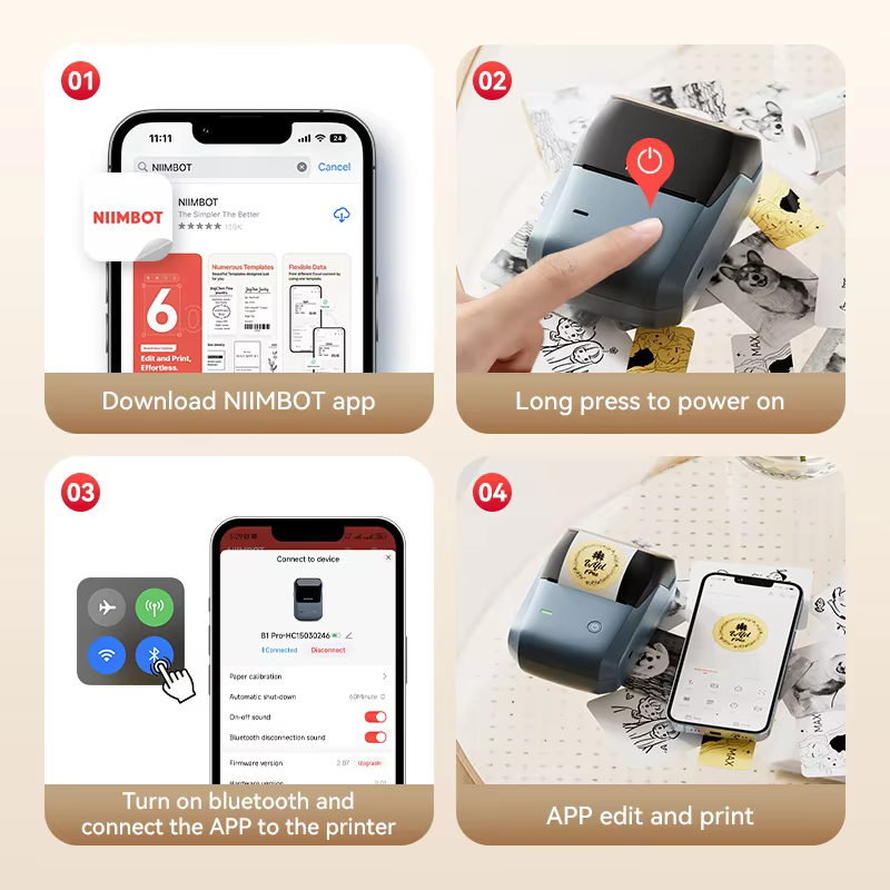 Stampante di Etichette Niimbot - Commercial Printing Dpi recensione e prezzo