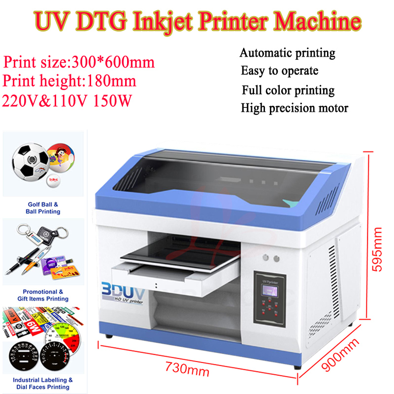 Stampante Inkjet UV DTG Automa - Uv Flatbed Printer recensione e prezzo
