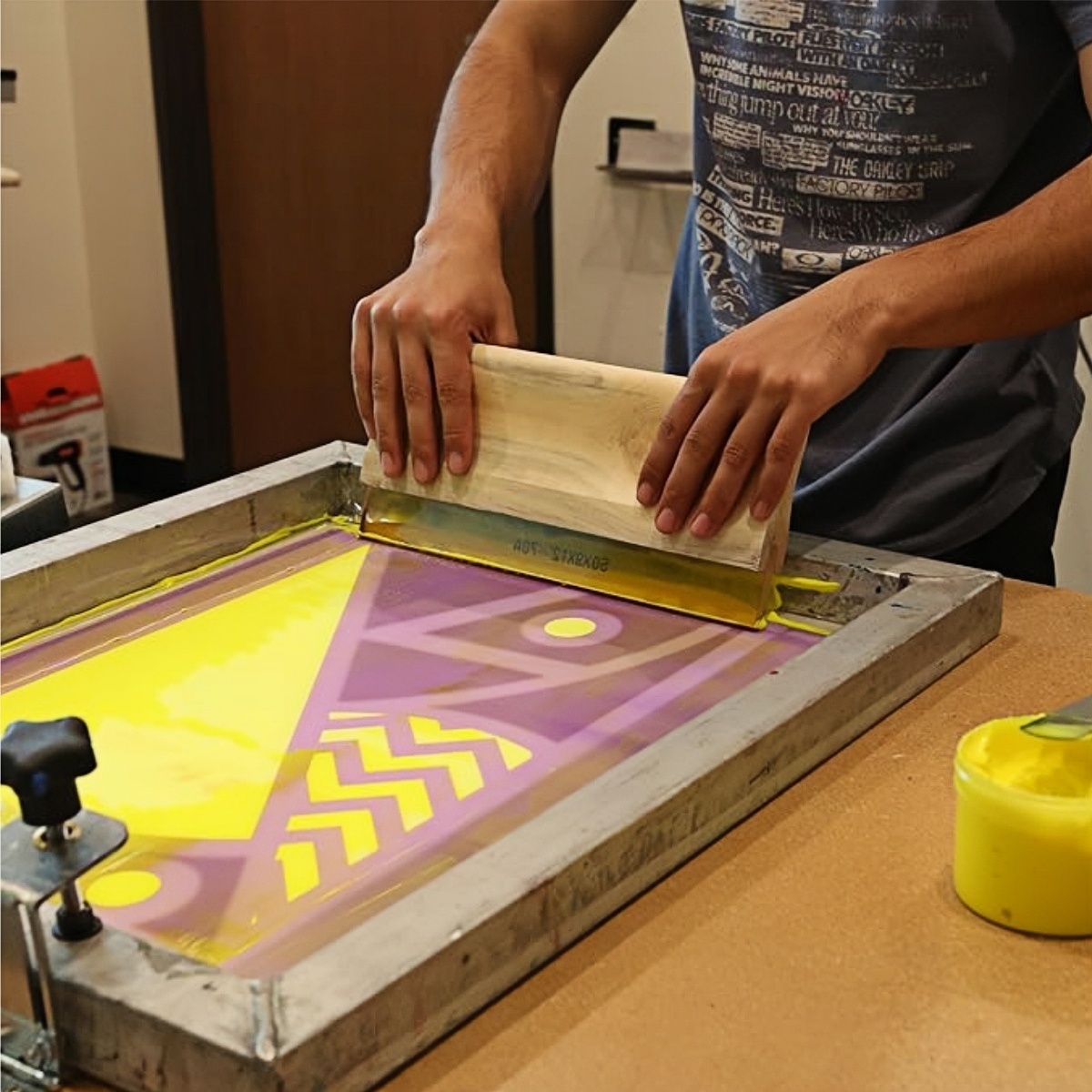 Telaio per serigrafia in allum - Screen Printing Frame Mesh recensione e prezzo