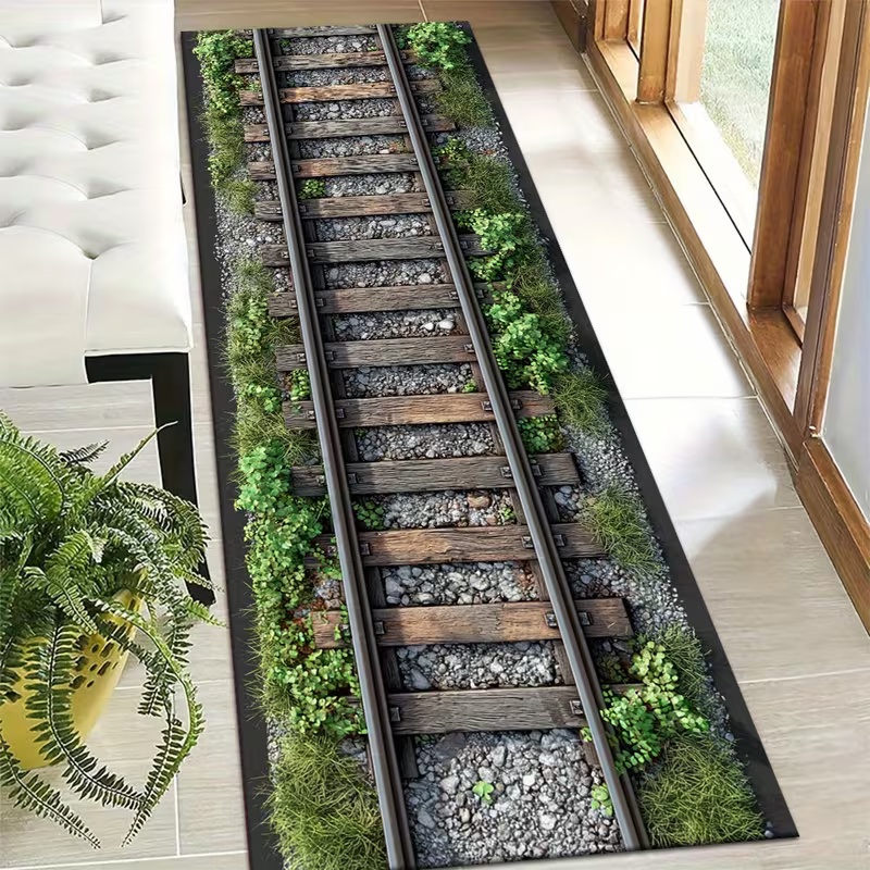 Tappeto Runner Track Green Spa - Commercial Road Printing recensione e prezzo