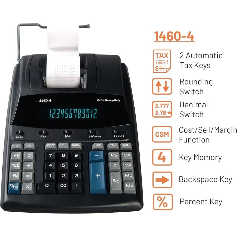 Calcolatrice Commerciale a 12  - Commercial Printing Calculator recensione e prezzo