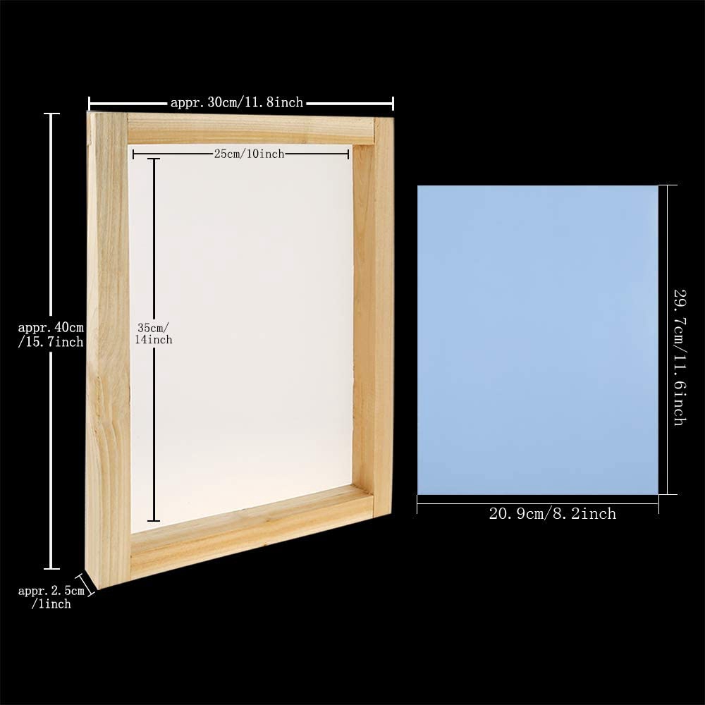 Kit per Serigrafia, Telaio in  - Screen Printing Frame Mesh recensione e prezzo
