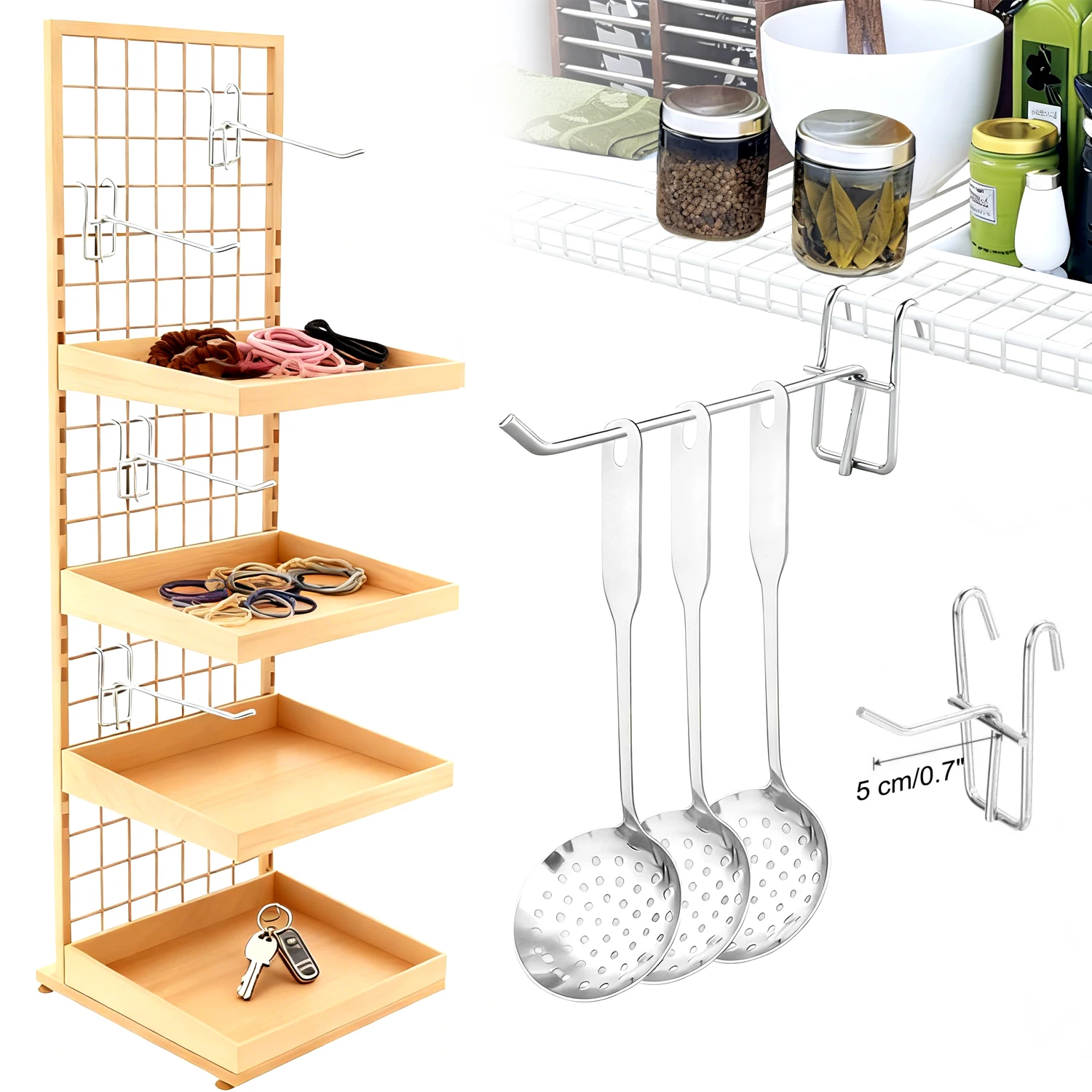 5-25 pezzi grucce per pannelli - Screen Printing Frame Mesh recensione e prezzo