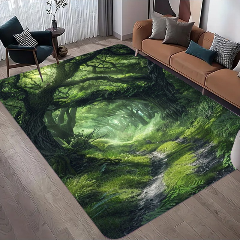 Tappeto con stampa foresta ill - Commercial Road Printing recensione e prezzo